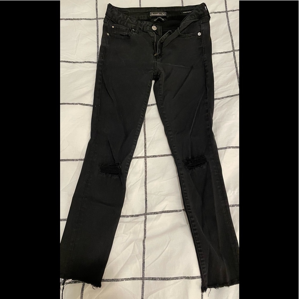 A&F Skinny Ripped Jeans